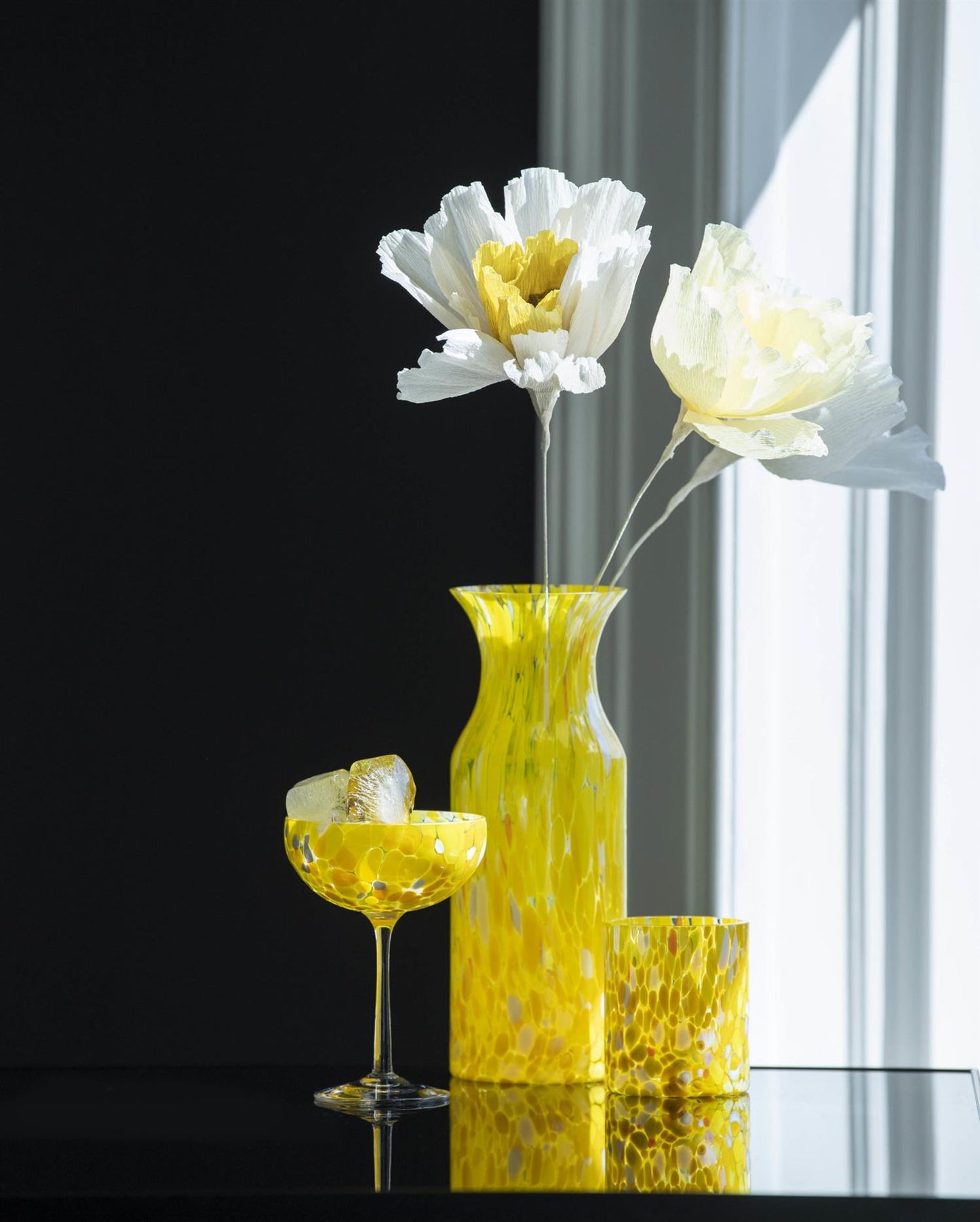 Swirl Champagneglass gul 22 cl