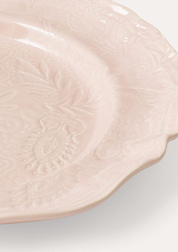 Serveringsfat rundt 34 cm Powder Pink