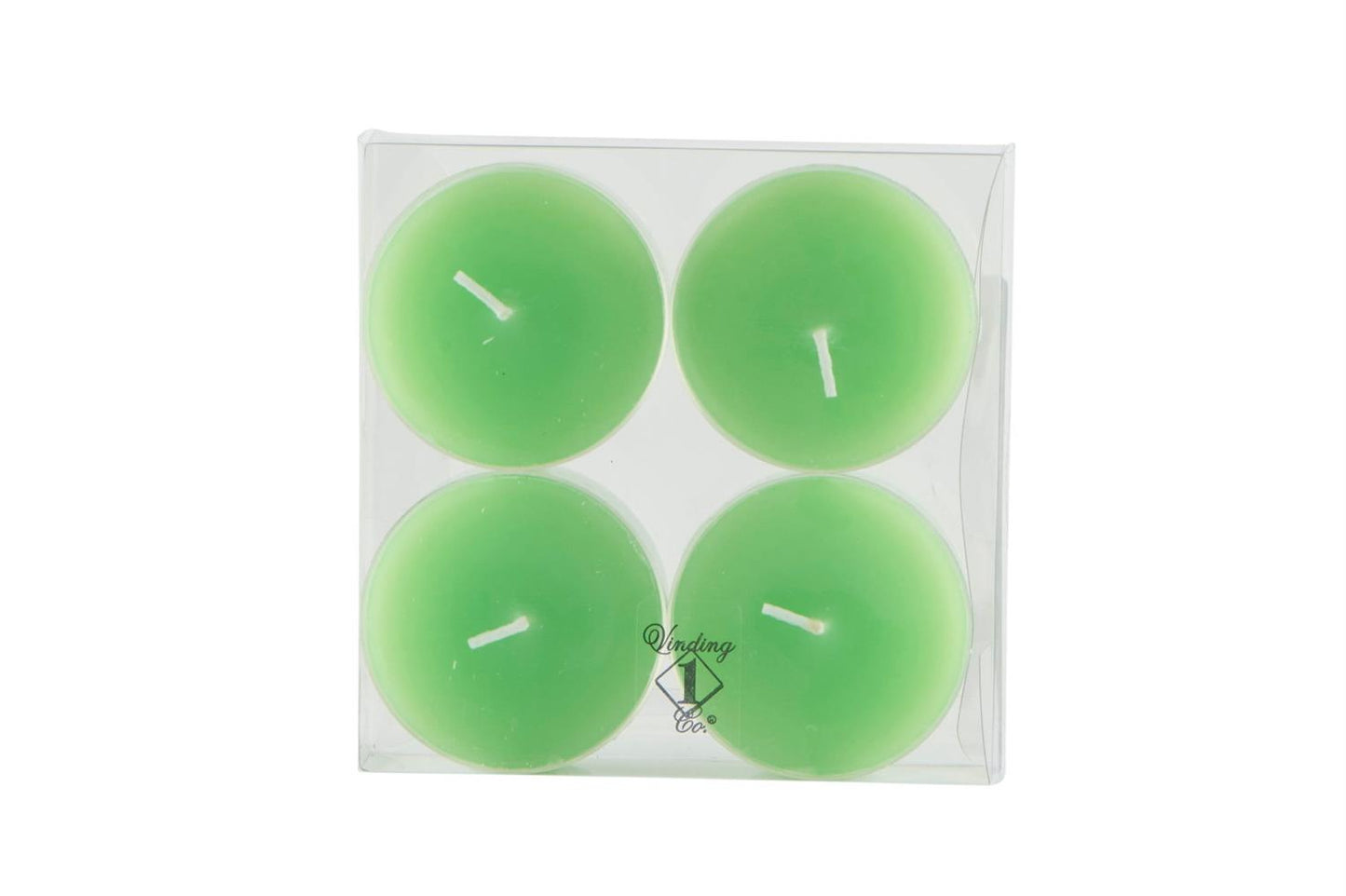 Store telys Lime 4 stk