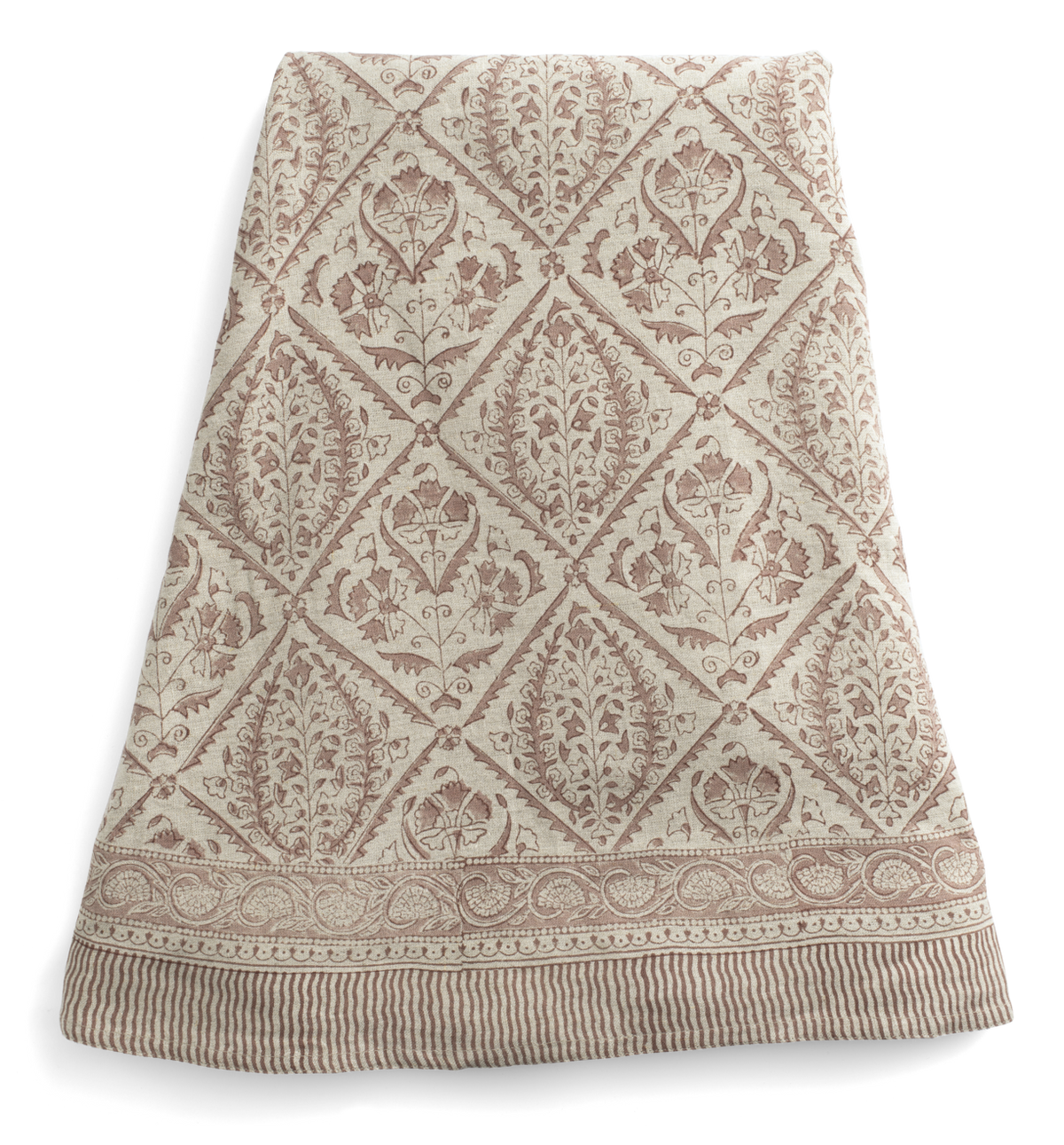 Duk Jaipur Old Rose rund 220 cm
