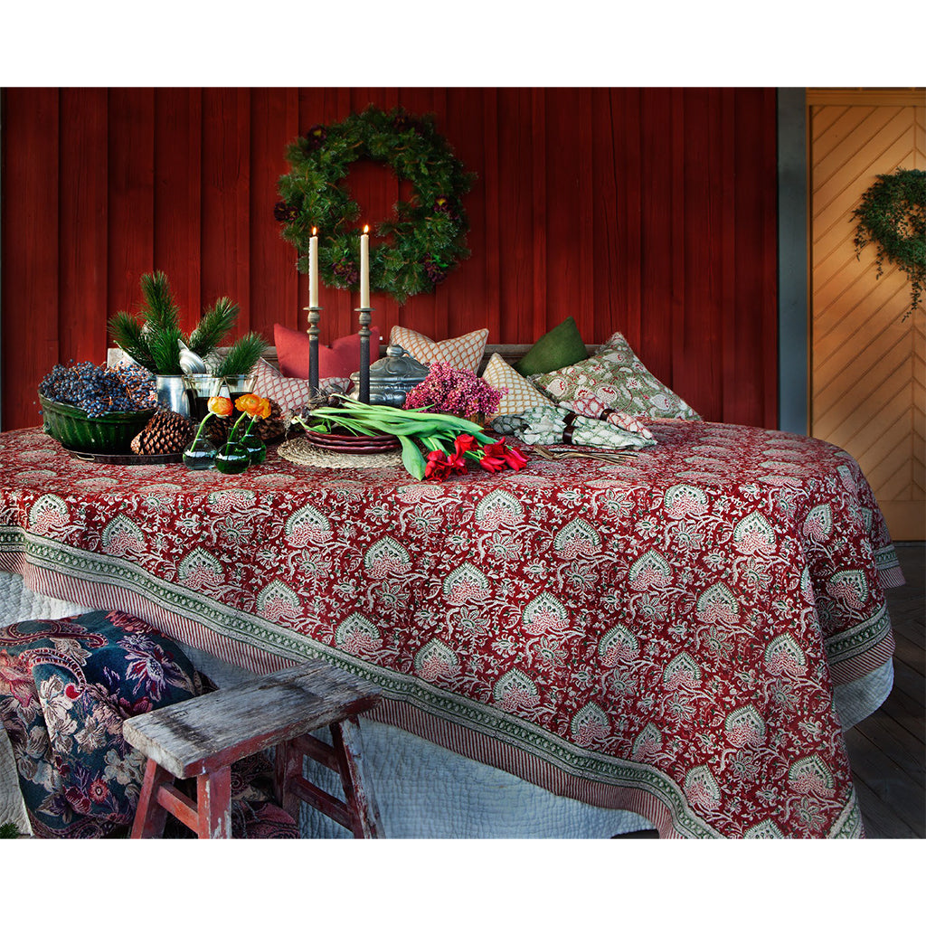 Duk Oriental red 150x230 cm