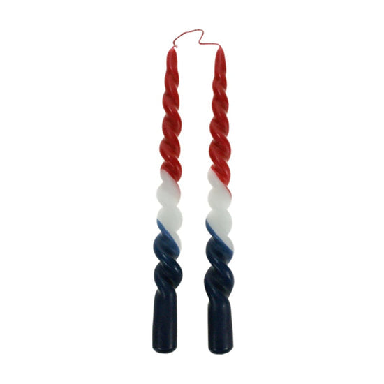 Twist Crown Candles Pair May 17th 24 cm