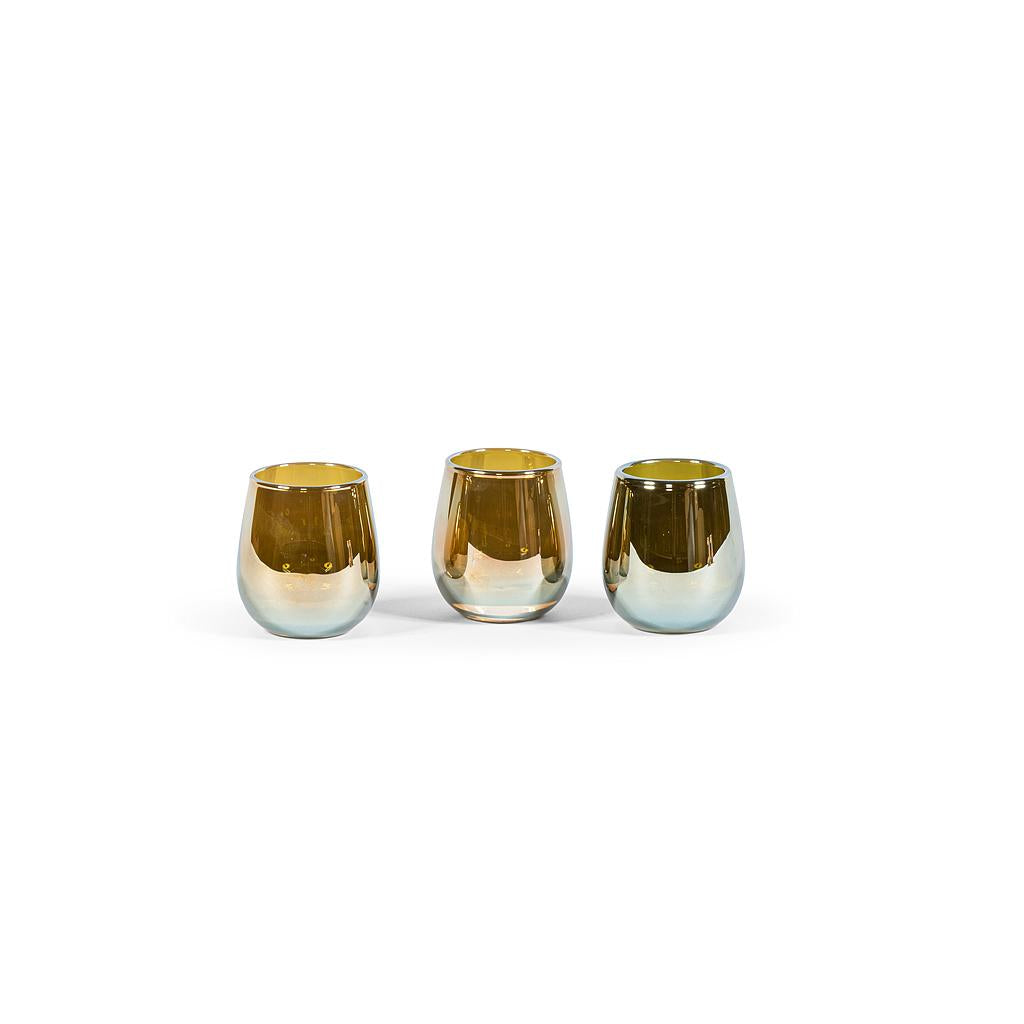Telysholder oliven 8 cm