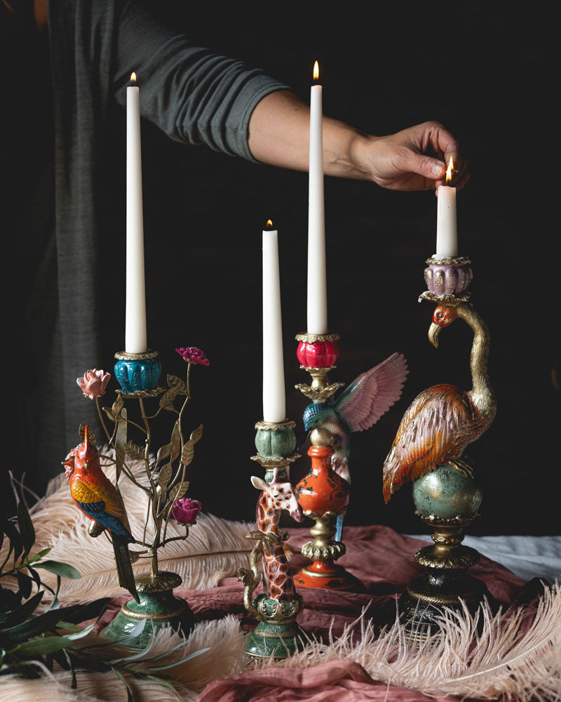 Candlestick Hummingbird 32 cm