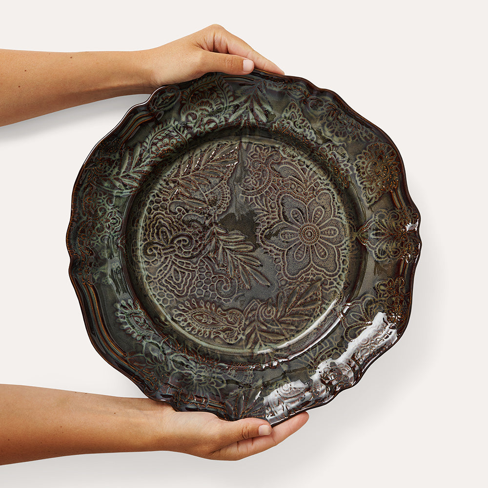 Serveringsfat rundt 34 cm Fig