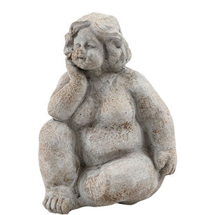 Statue Edita sitting 17 cm