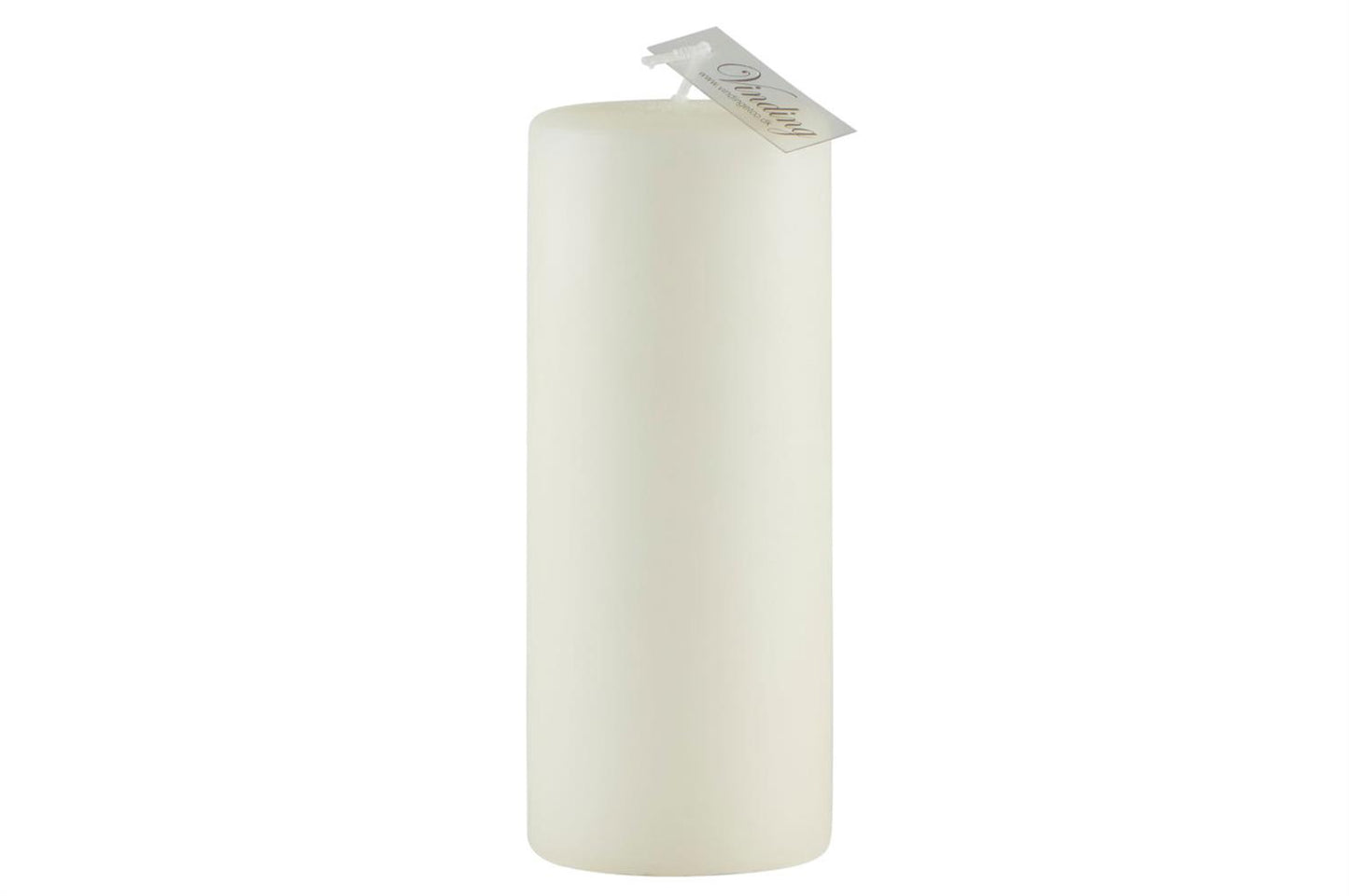 Pillar candle ivory 6x10 cm