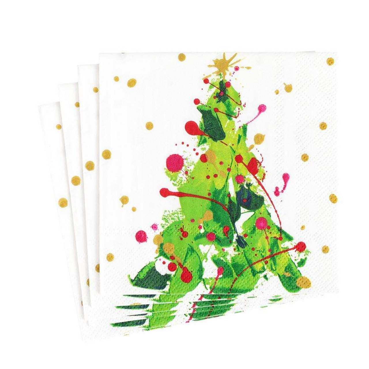 Serviett lunch Splatter Tree