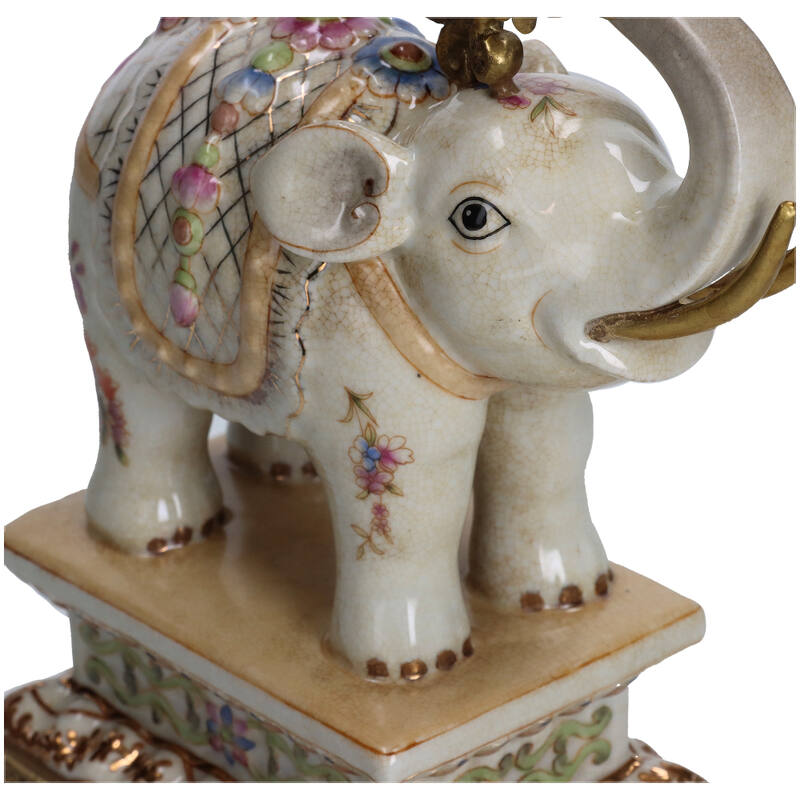 Lysestake elefant 28 cm