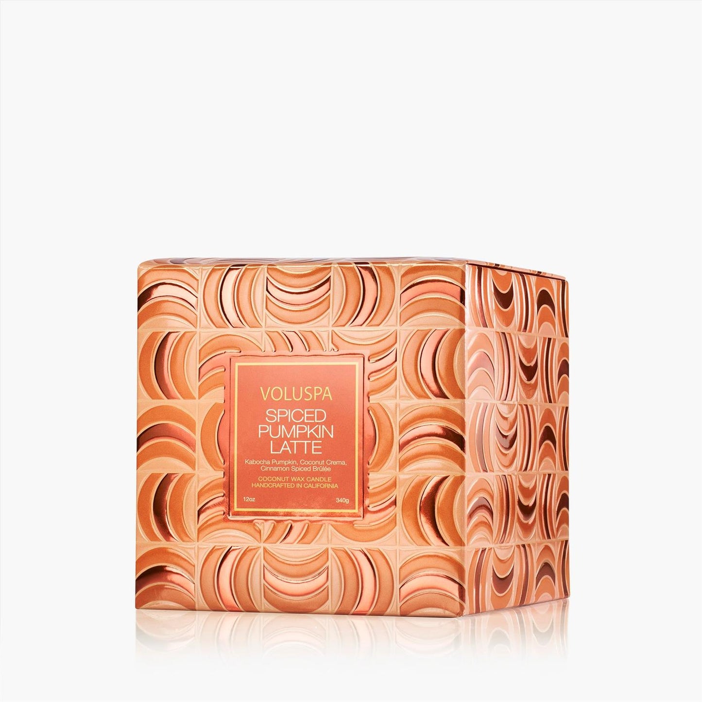 Spiced Pumpkin Latte Classic Boxed Candle 340 gram