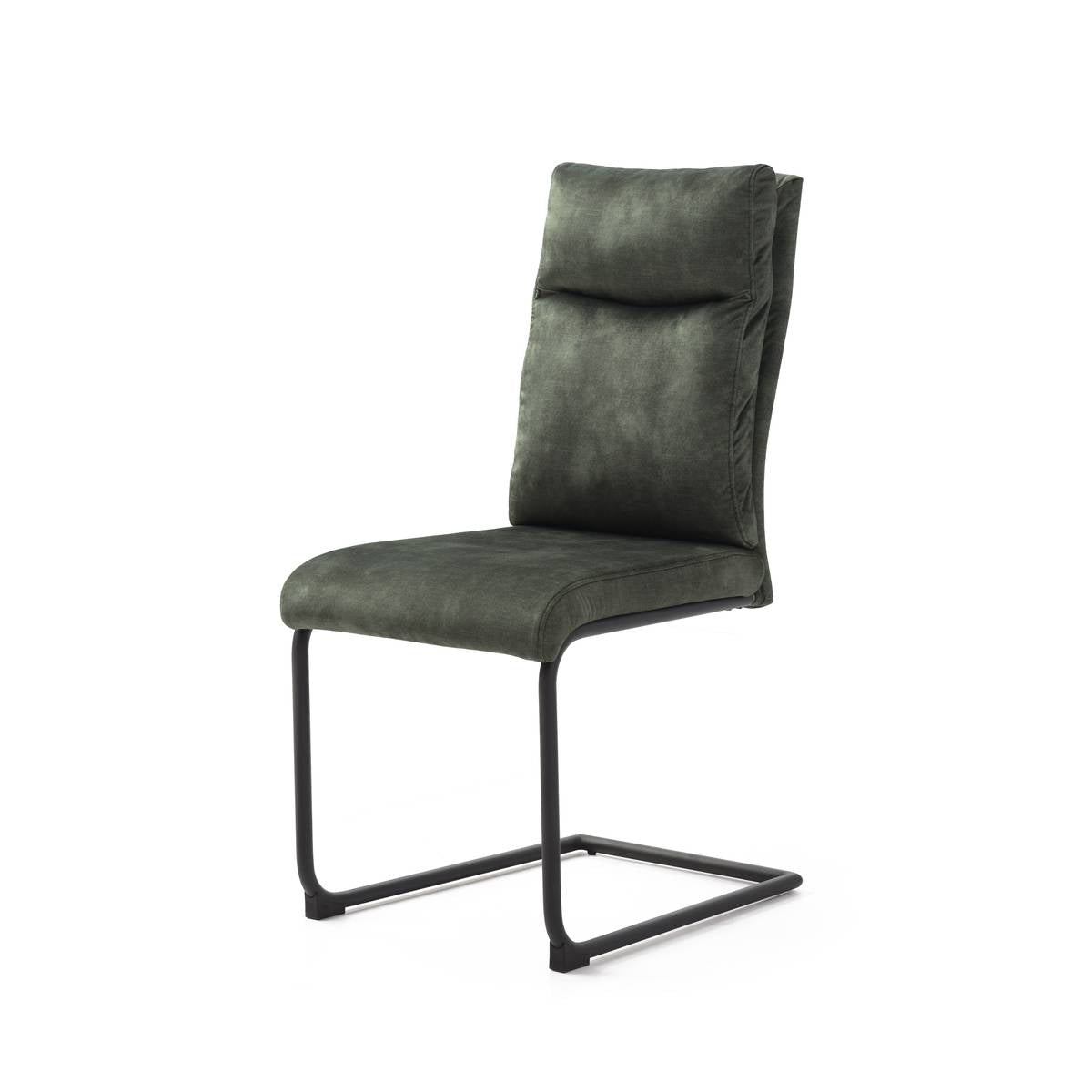 Baxter dining chair green velvet