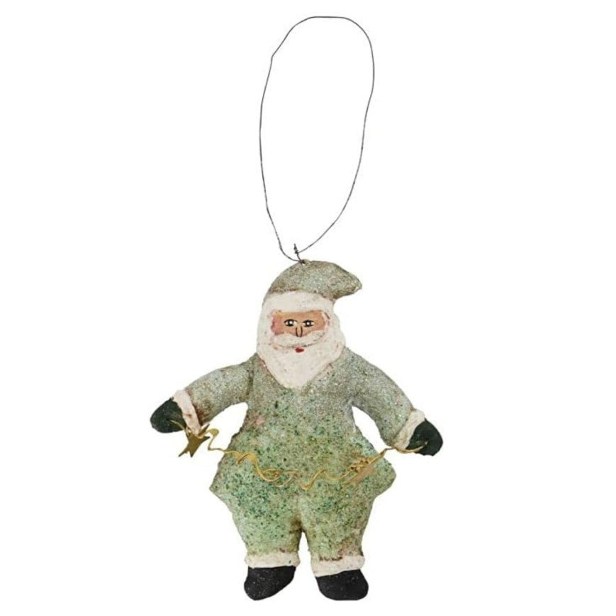 Christmas tree decorations Santa stars 10 cm