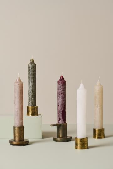 Kronelys hvit 3,8x23 cm