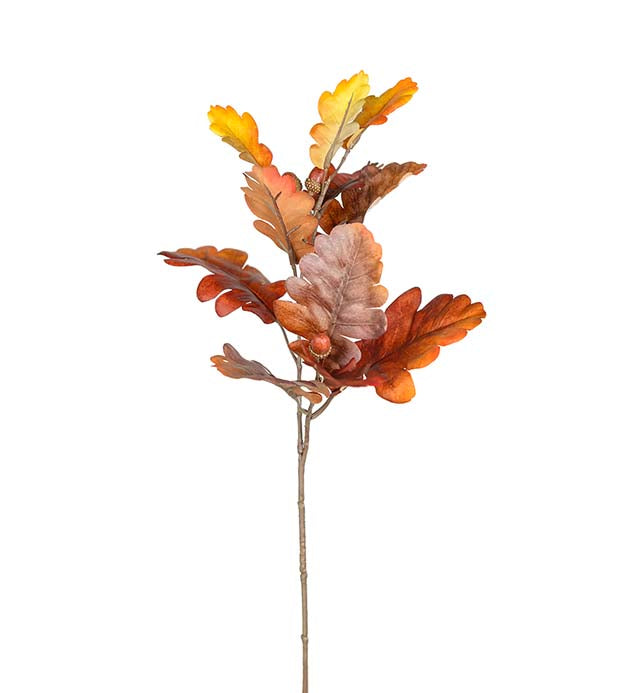 Oak twig brown 65 cm