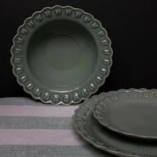 PotteryJo Tulipa ovalt fat 45 cm Verona Green