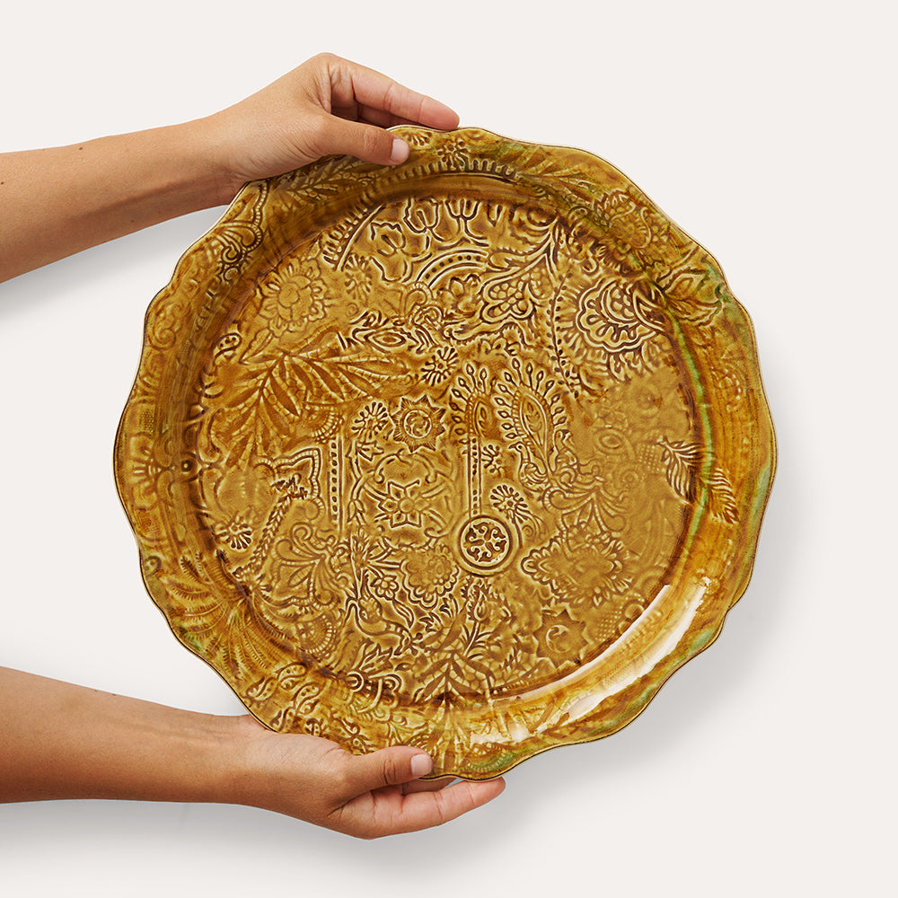 Serveringsfat 34 cm Pineapple