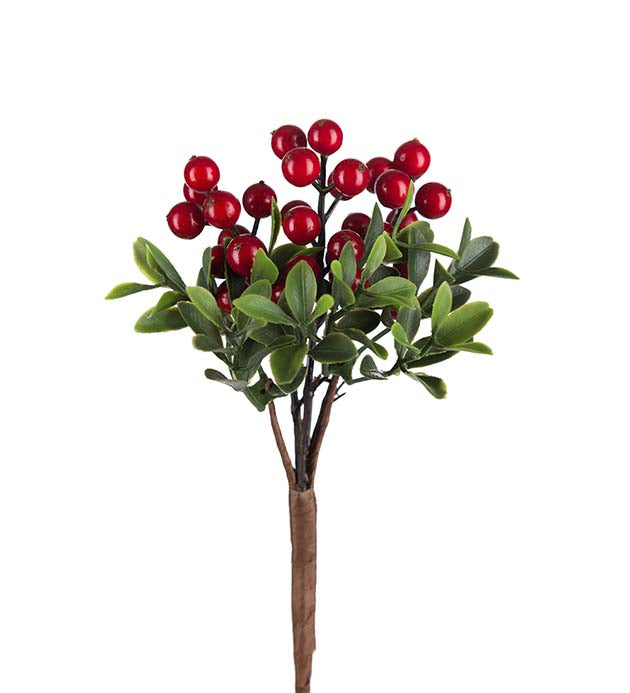 Berry branch red 20 cm