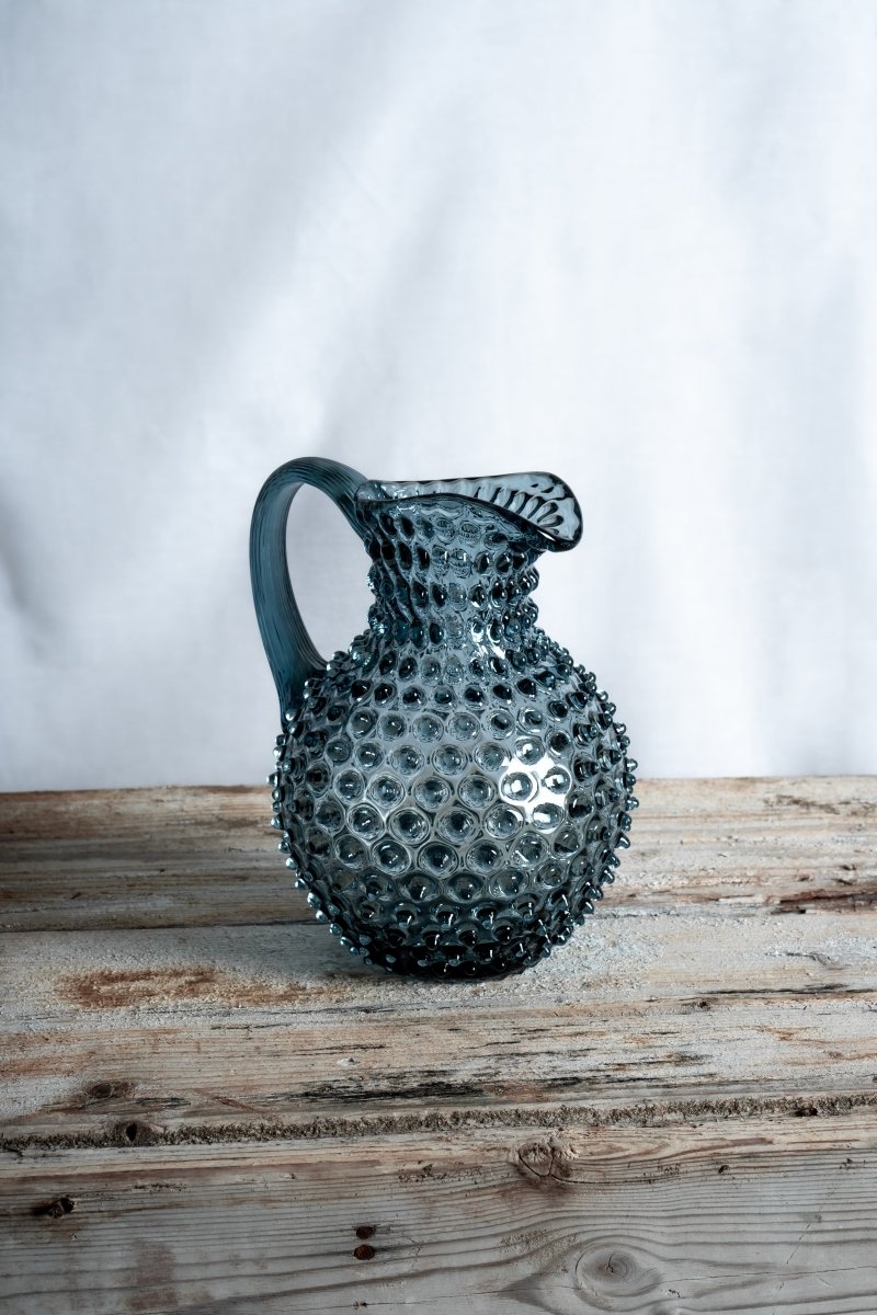 Hobnail Karaffel 2L Misty Blue
