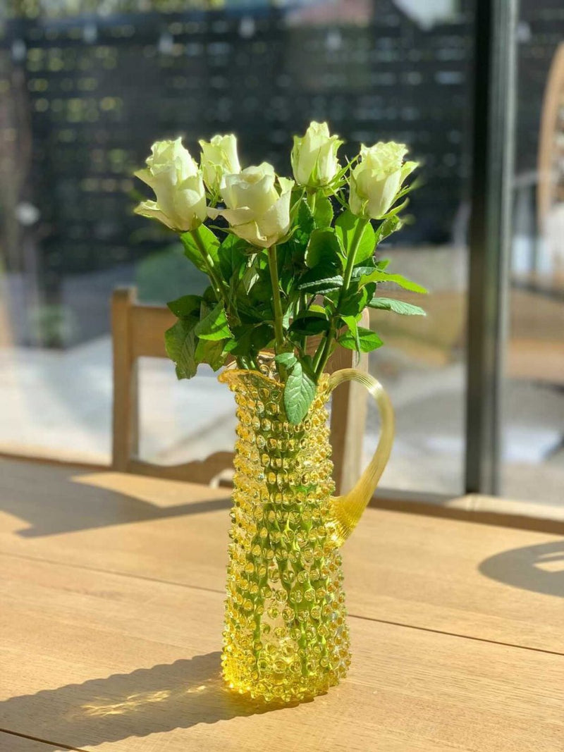 Hobnail karaffel 1L Citrine