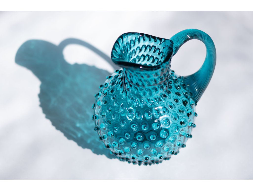 Hobnail Karaffel 2L Aquamarine