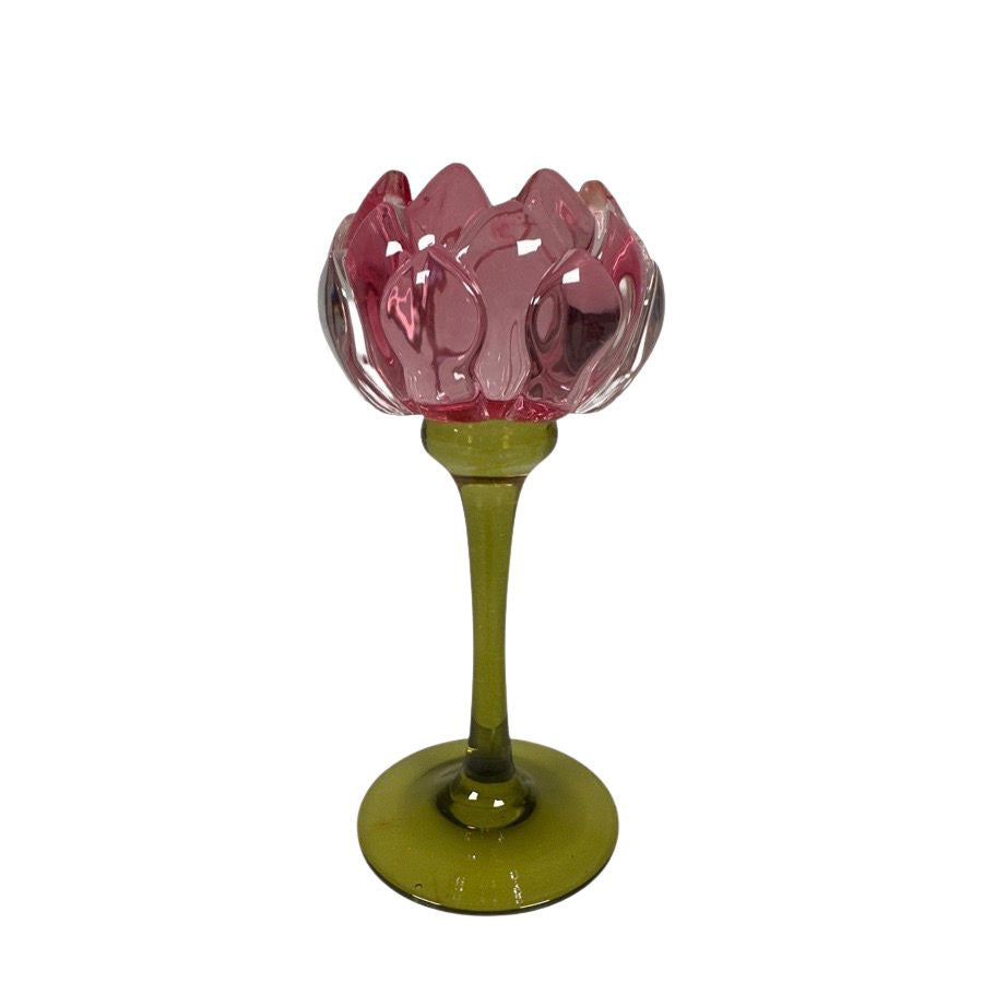 Telysholder Protea rosa 17 cm