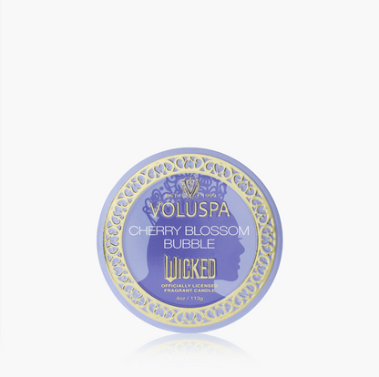 Cherry Blossom Bubble Mini Tin Candle 25 timer