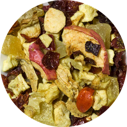 Energisk Ingefær, frukt og urter 100 gram