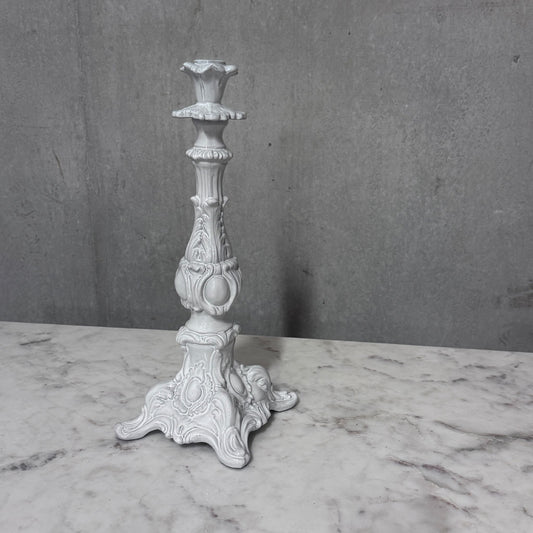 Lysestake hvit 36 cm