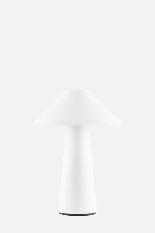 Bordlampe Cannes hvit 26 cm