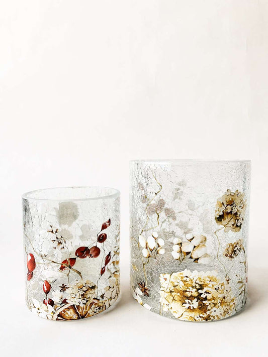 Lysglass natur 9x10 cm