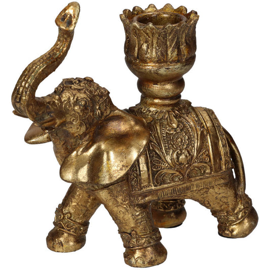 Lysestake elefant 15 cm