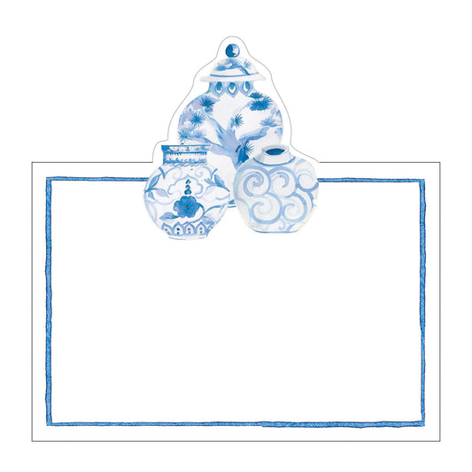 Place Cards Glazed Porcelain 8 pcs