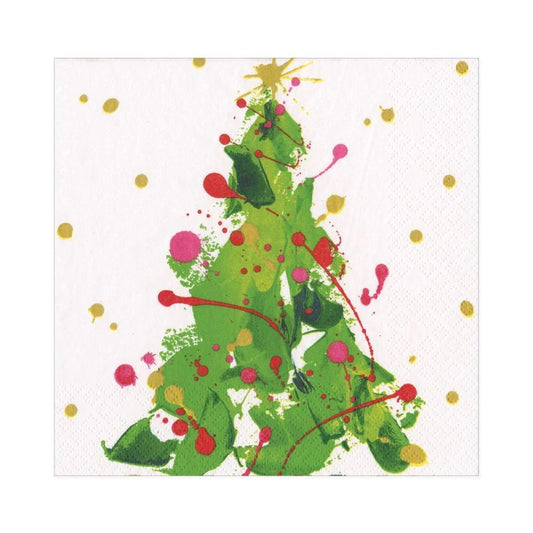 Serviett lunch Splatter Tree