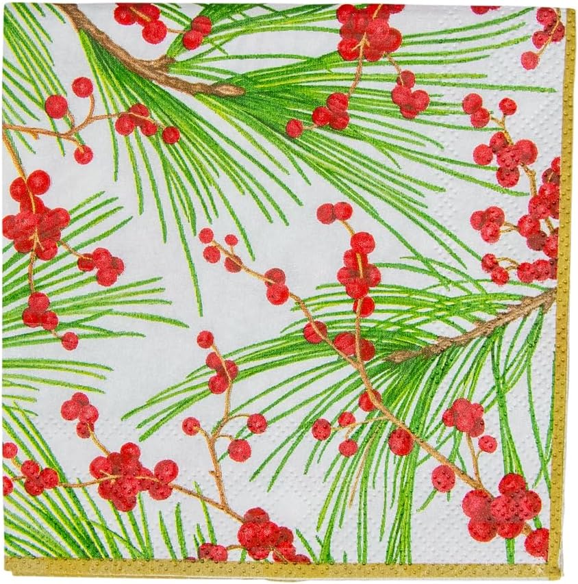 Serviett kaffe Berries And Pine
