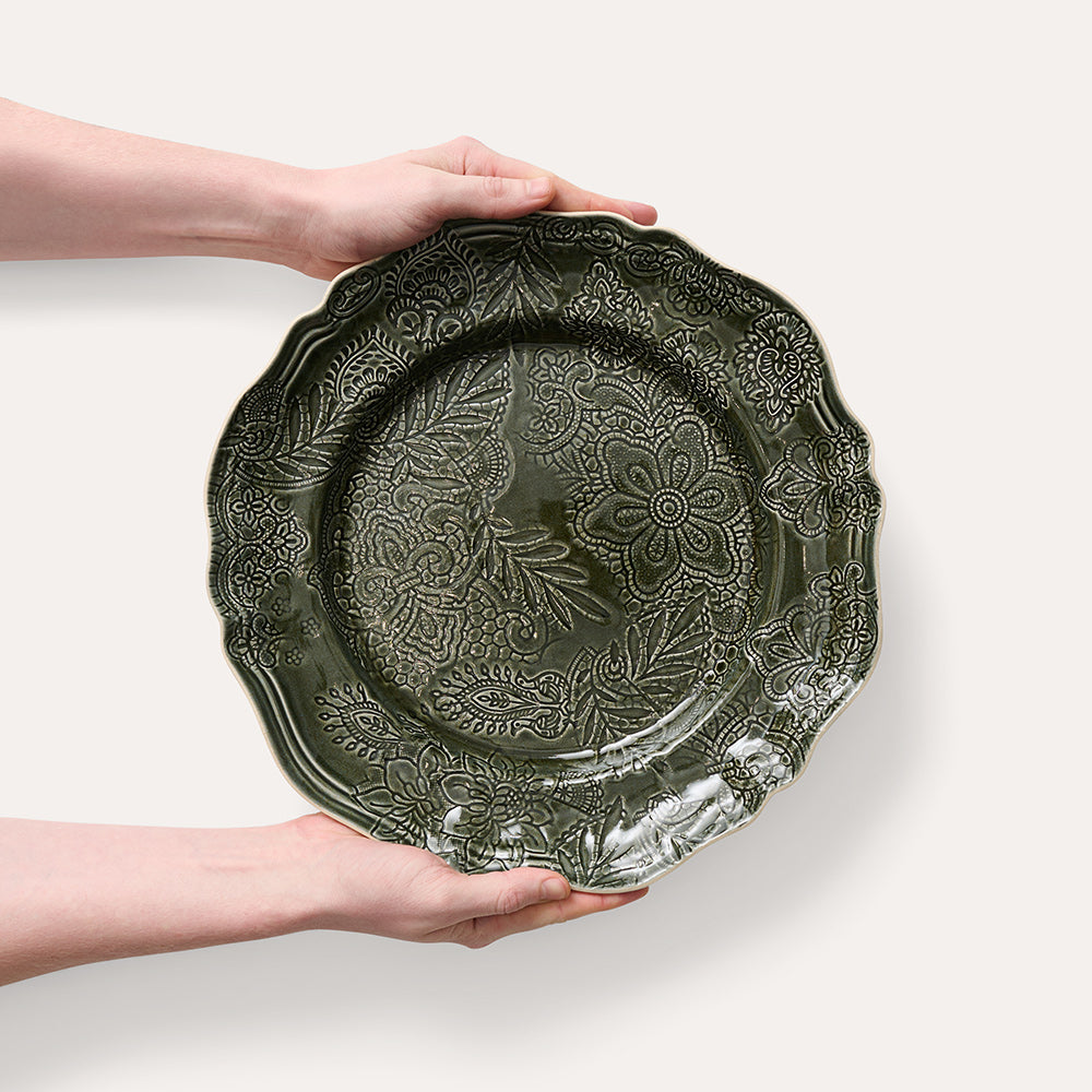 Serveringsfat rundt 34 cm Shadow