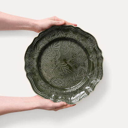 Serveringsfat rundt 34 cm Shadow