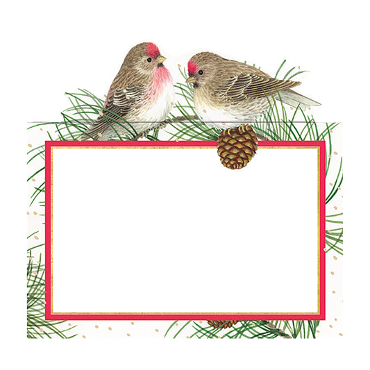 Bordkort Woodland Birds 8 stk