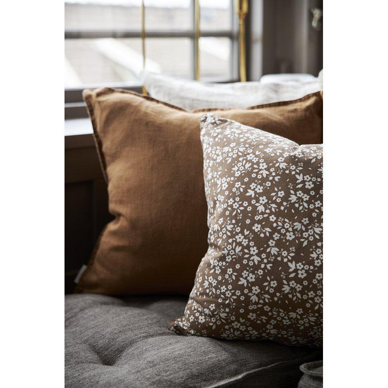Pillowcase Sabina warm brown 45x45 cm