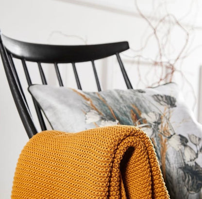 Blanket Coco ocher 130x180 cm