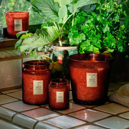 Tomato Trellis Small Jar Candle