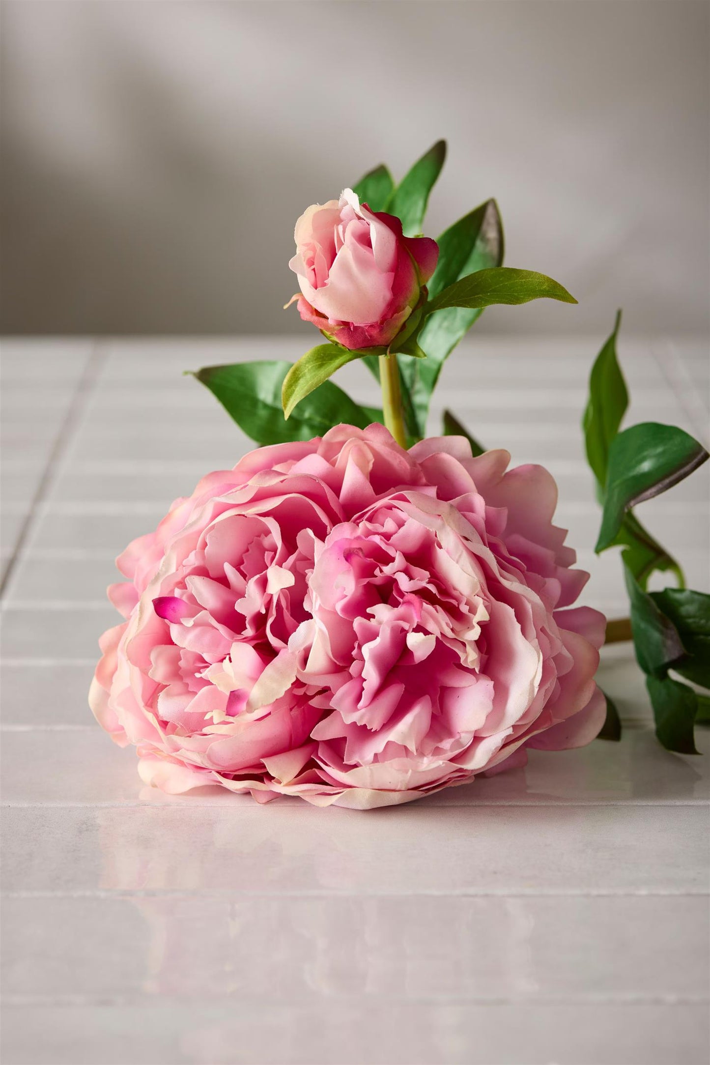 Peon lys rosa 65 cm