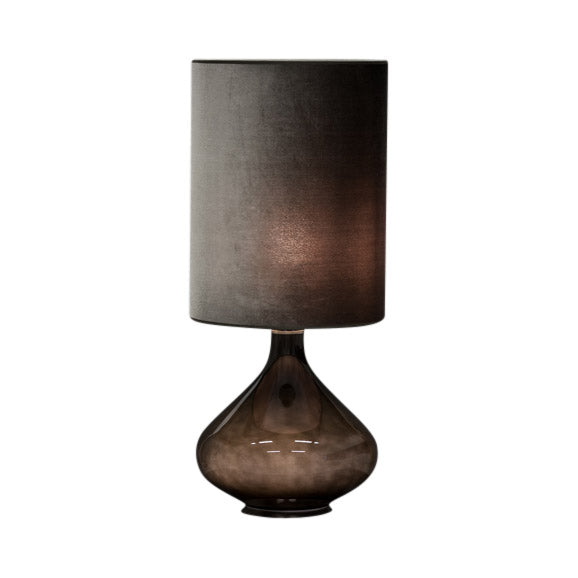 Flavia Table Lamp 70 cm Black Velvet Vison Shade