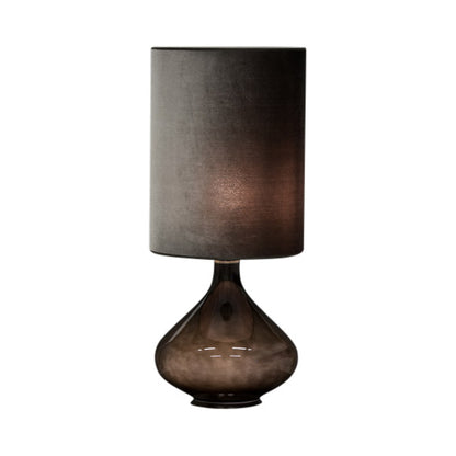 Flavia Table Lamp 70 cm Black Velvet Vison Shade