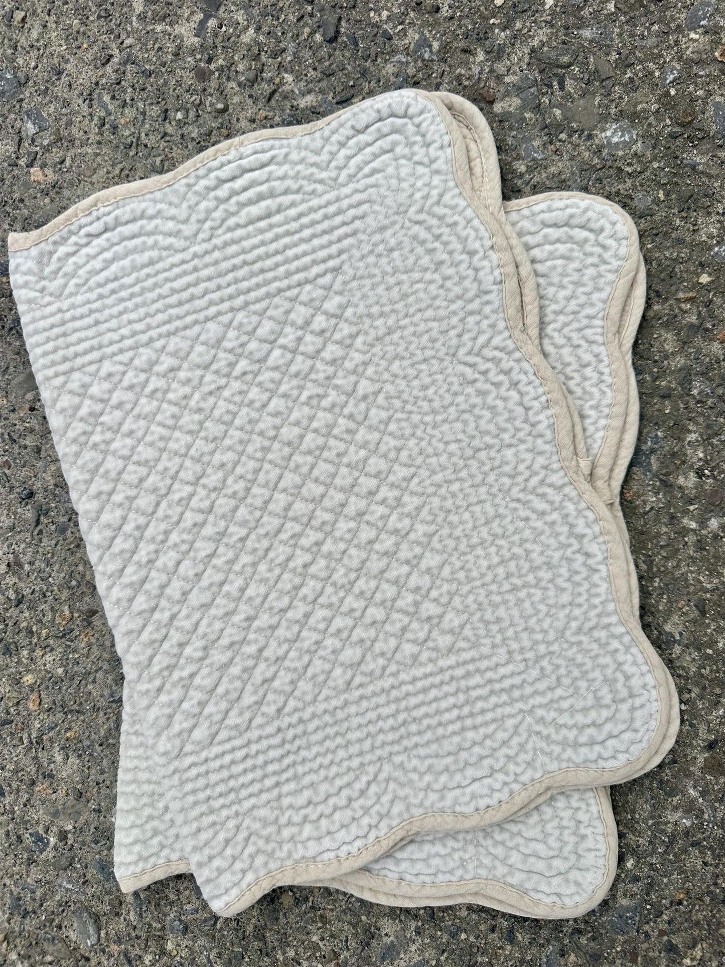 Spisebrikke velour Light Blue