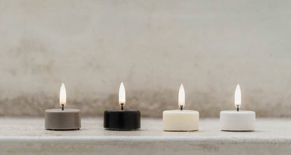 LED tea light white 4x2.1 cm
