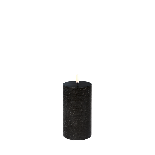 LED kubbelys Forest Black 7,8x15,2 cm