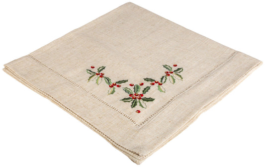 Holly tablecloth 90x90 cm