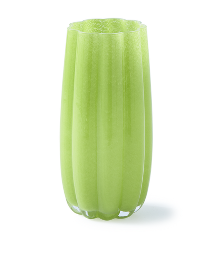 Melon vase green M