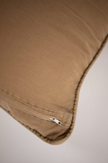 Putetrekk Mori beige 50x50 cm