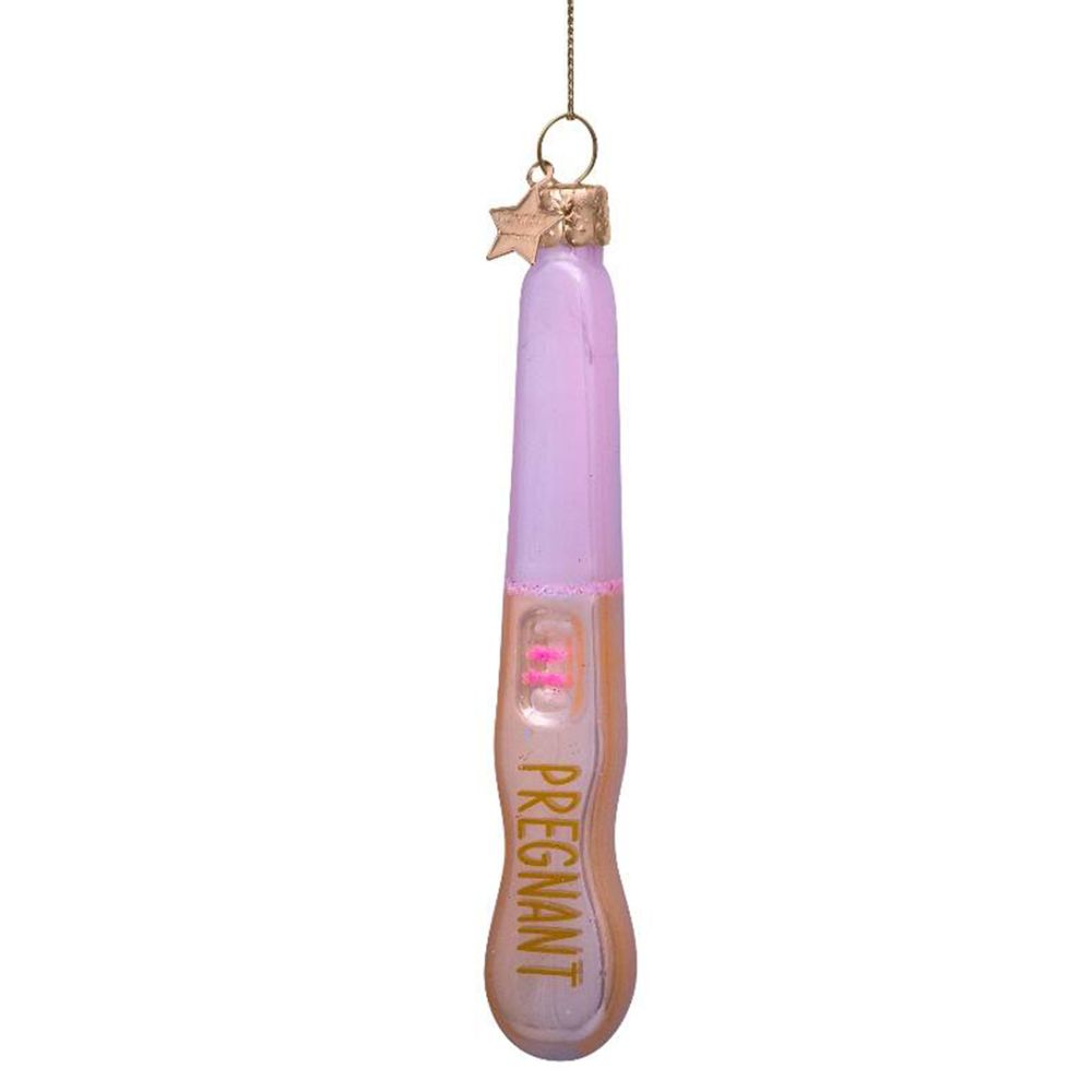 Christmas Ornament Pregnancy Test 13 cm